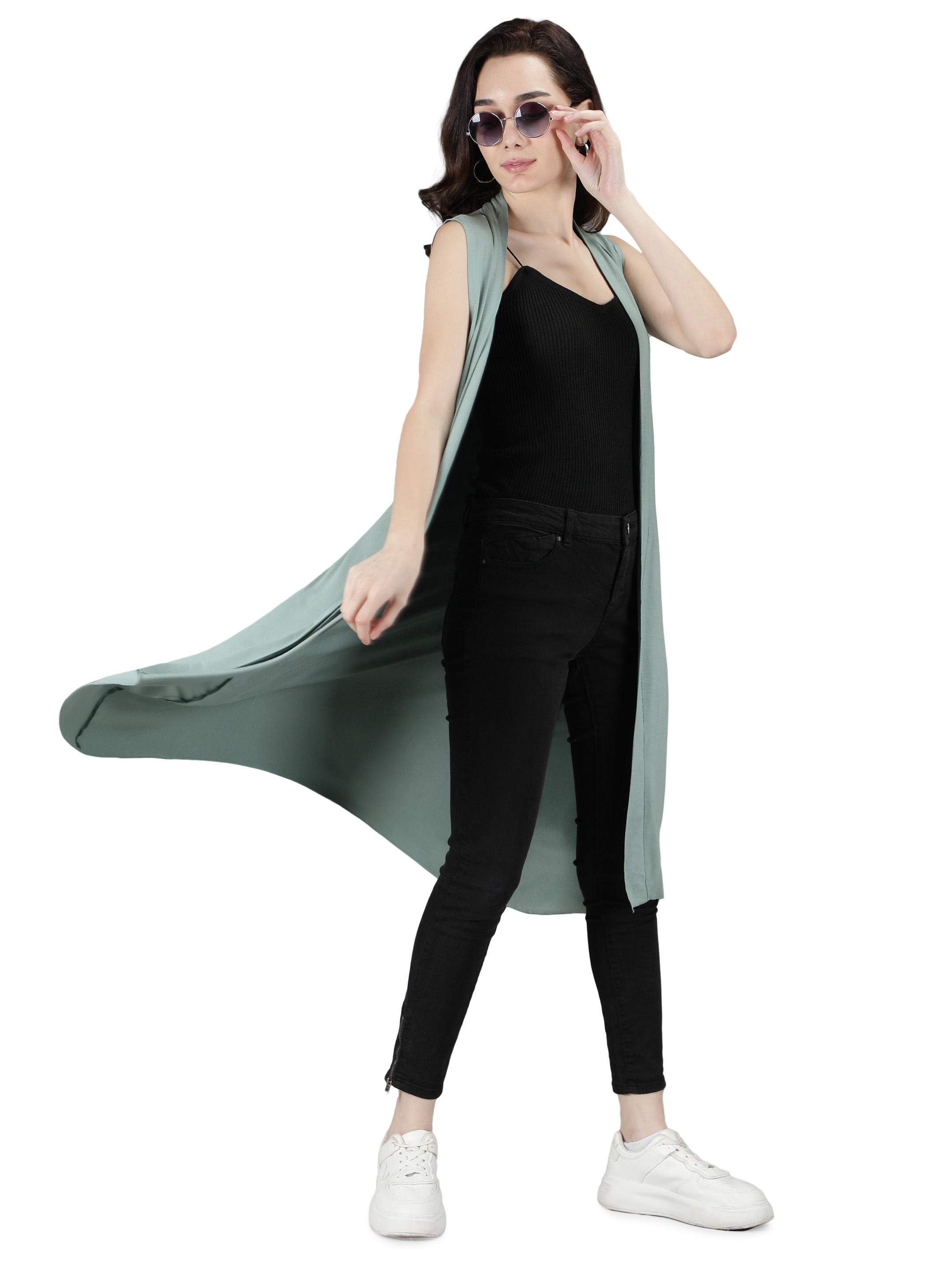 Shrug without sleeves outlet